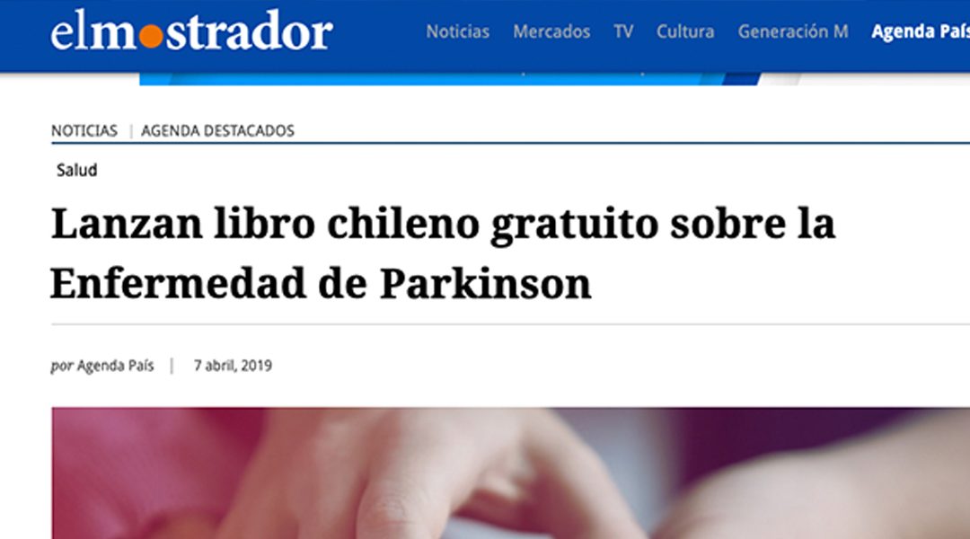 Lanzan libro chileno gratuito sobre la Enfermedad de Parkinson