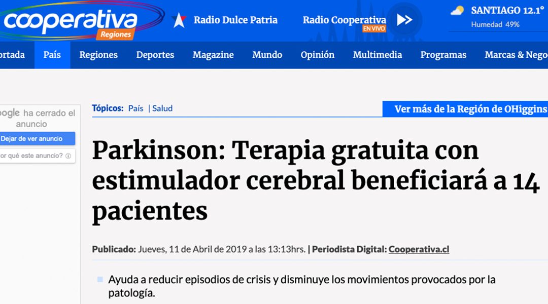 Terapia gratuita con estimulador cerebral