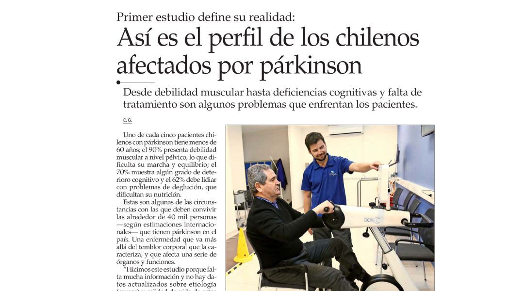 Así es el perfil de los chilenos afectados por párkinson
