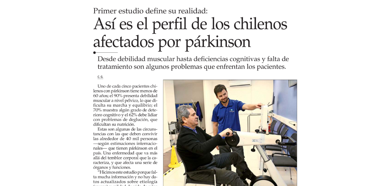 Así es el perfil de los chilenos afectados por párkinson