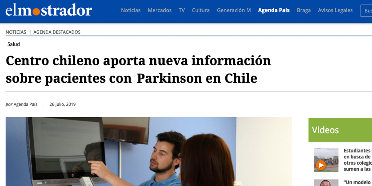CENPAR aporta nueva información sobre pacientes con Parkinson en Chile