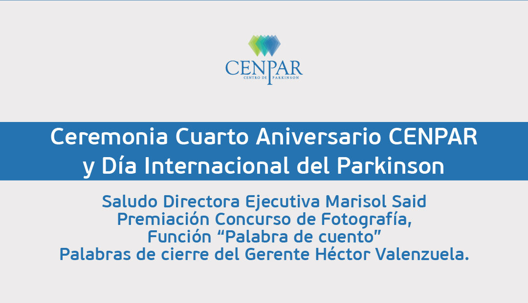 Ceremonia Online Cuarto Aniversario
