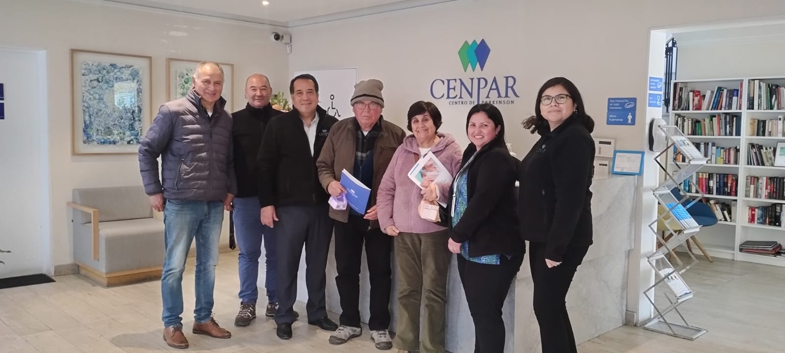 Visita de pacientes del CESFAM San Pedro de Melipilla
